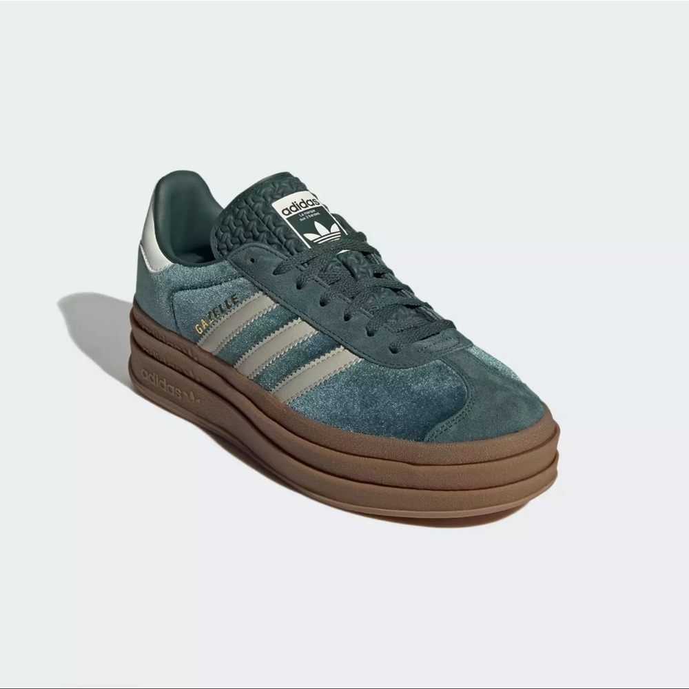 🌲 Adidas Gazelle Bold Mineral Green 🌲 - Picture 4 of 5